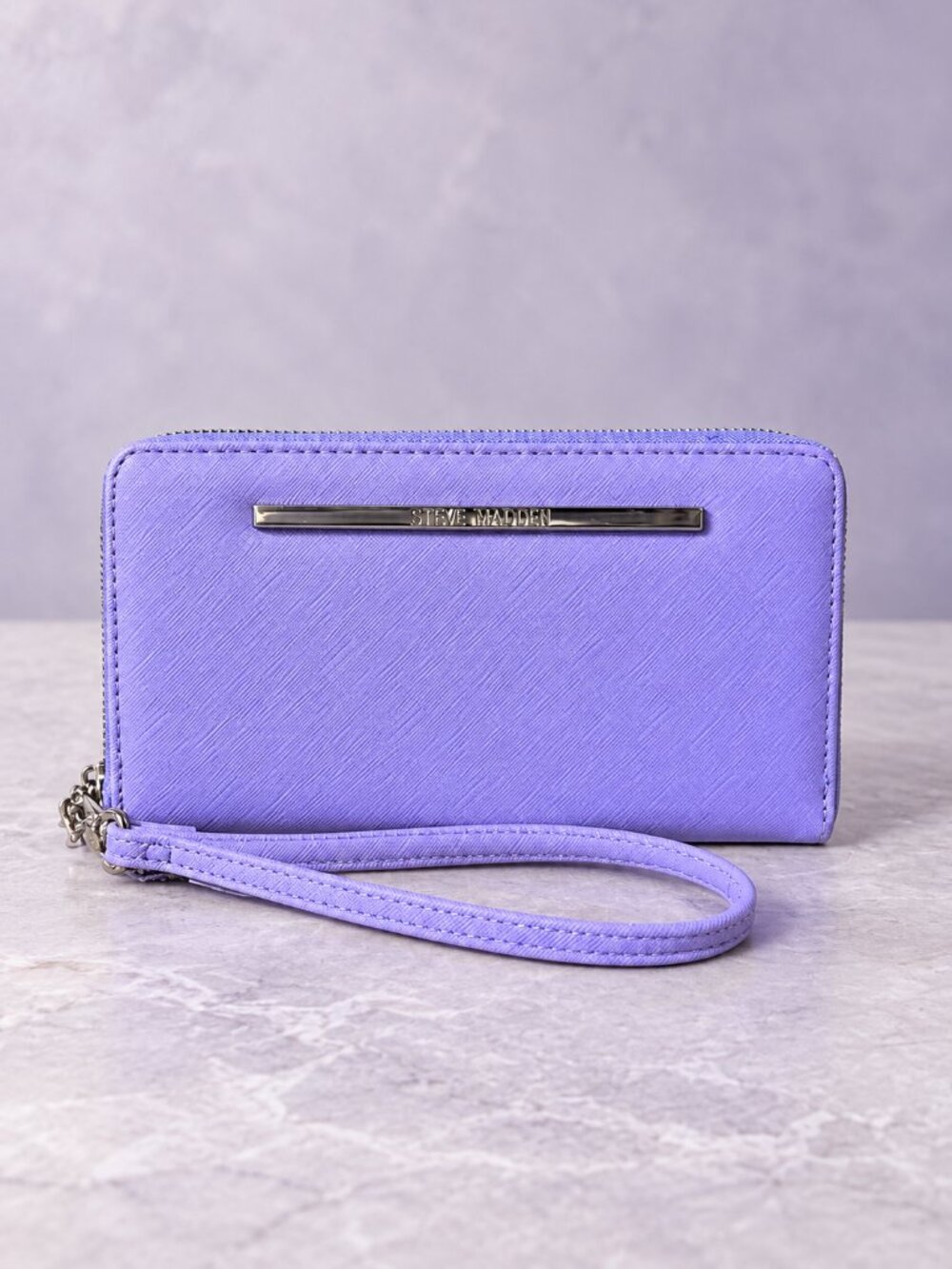 Steve Madden BZippy Digital Lavenda Wristlet Wallet NWT